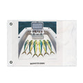 Nautical Fishing Flag — Double-Sided Mahi & Fly Reel Boat Banner