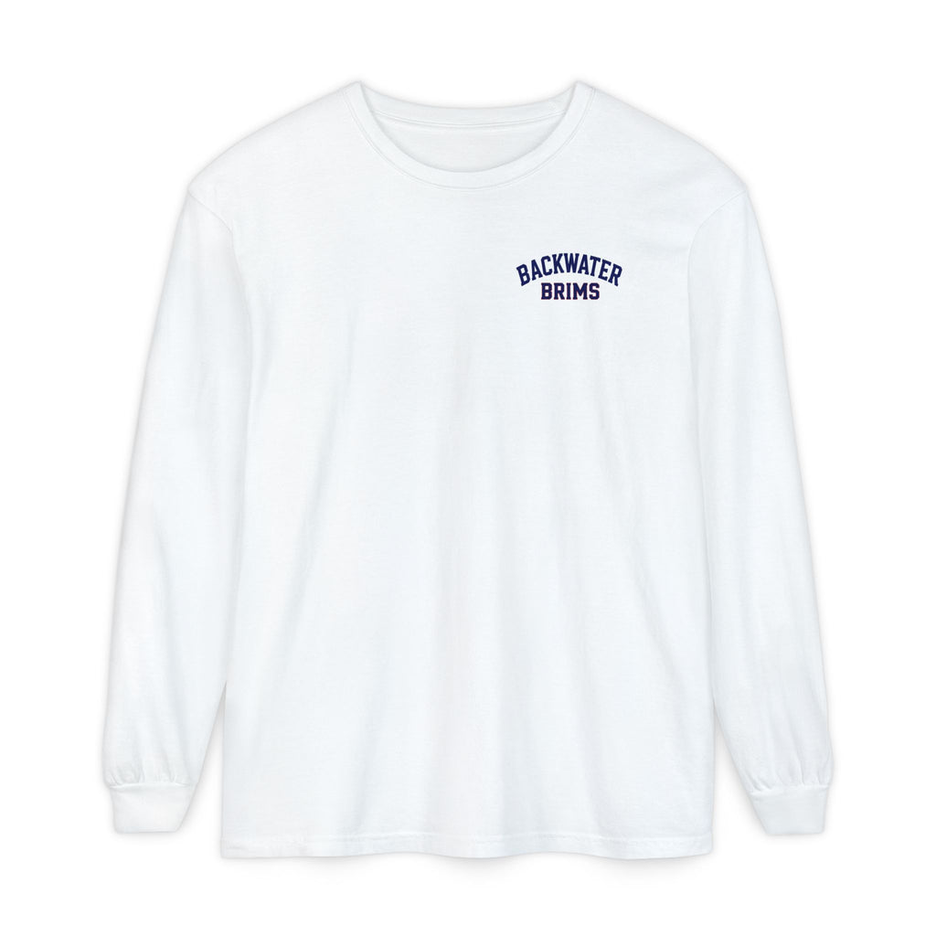 Backwater Brims Fly Reel Long Sleeve Tee