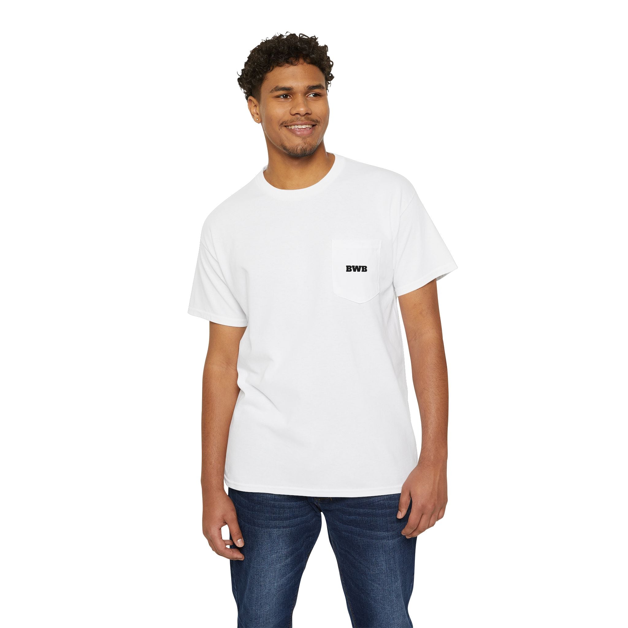 Backwater Brims Duck Hunting Pocket Tee — Outdoor Hunting Graphic Shirt