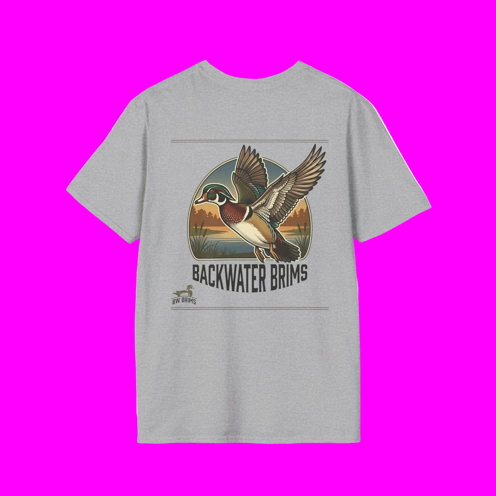 T-Shirt — Backwater Brims Logo Tee