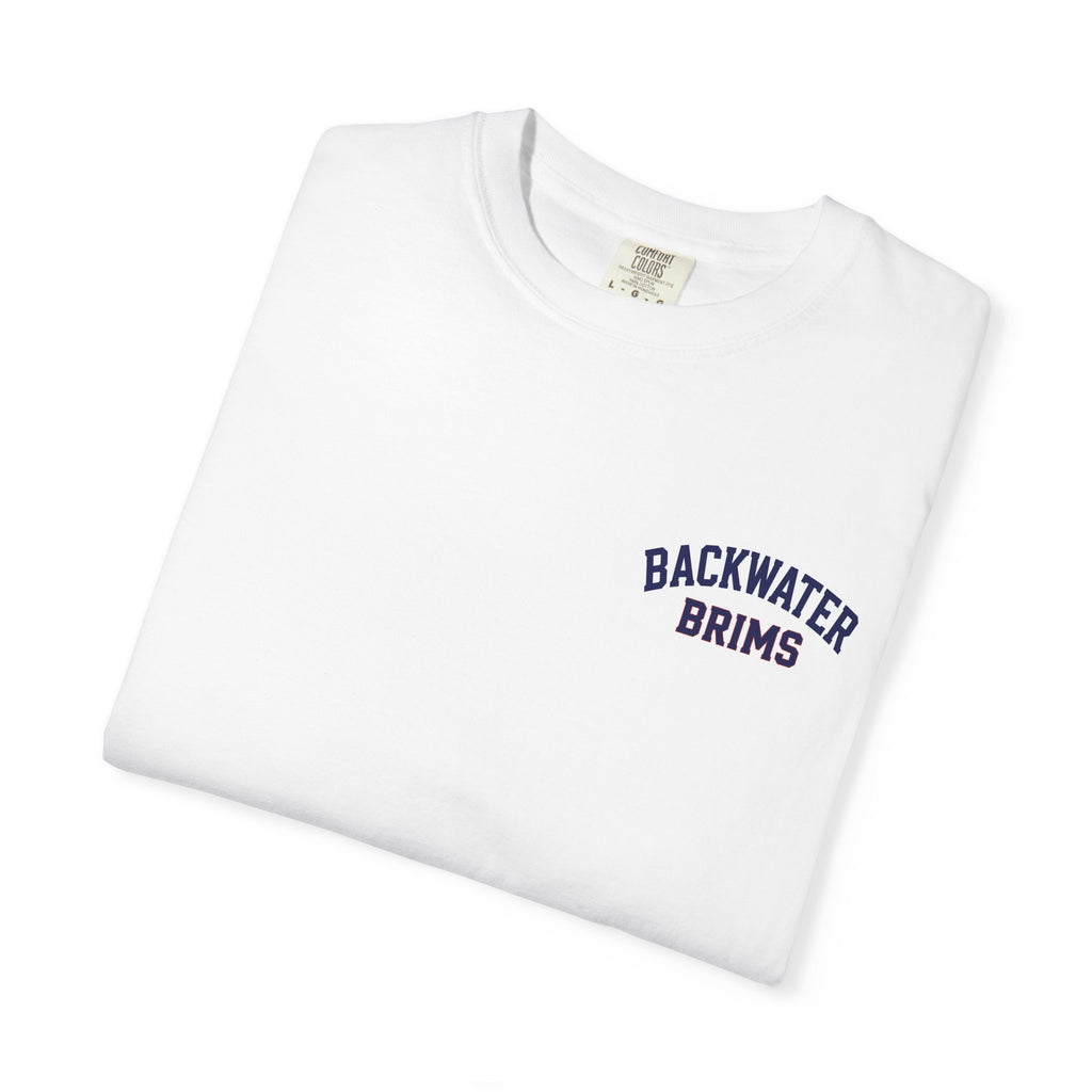 Backwater Brims 4th of July T-Shirt — Cooler & Beers Graphic