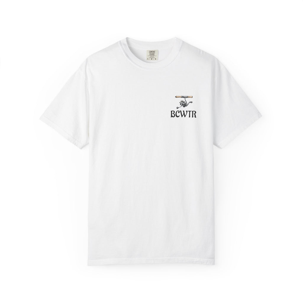 Boat Graphic T-Shirt — "Backwater Brims" Fishing Tee