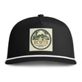 Backwater Brims Rope Cap — Vintage Fish & Marsh Embroidered Trucker Hat