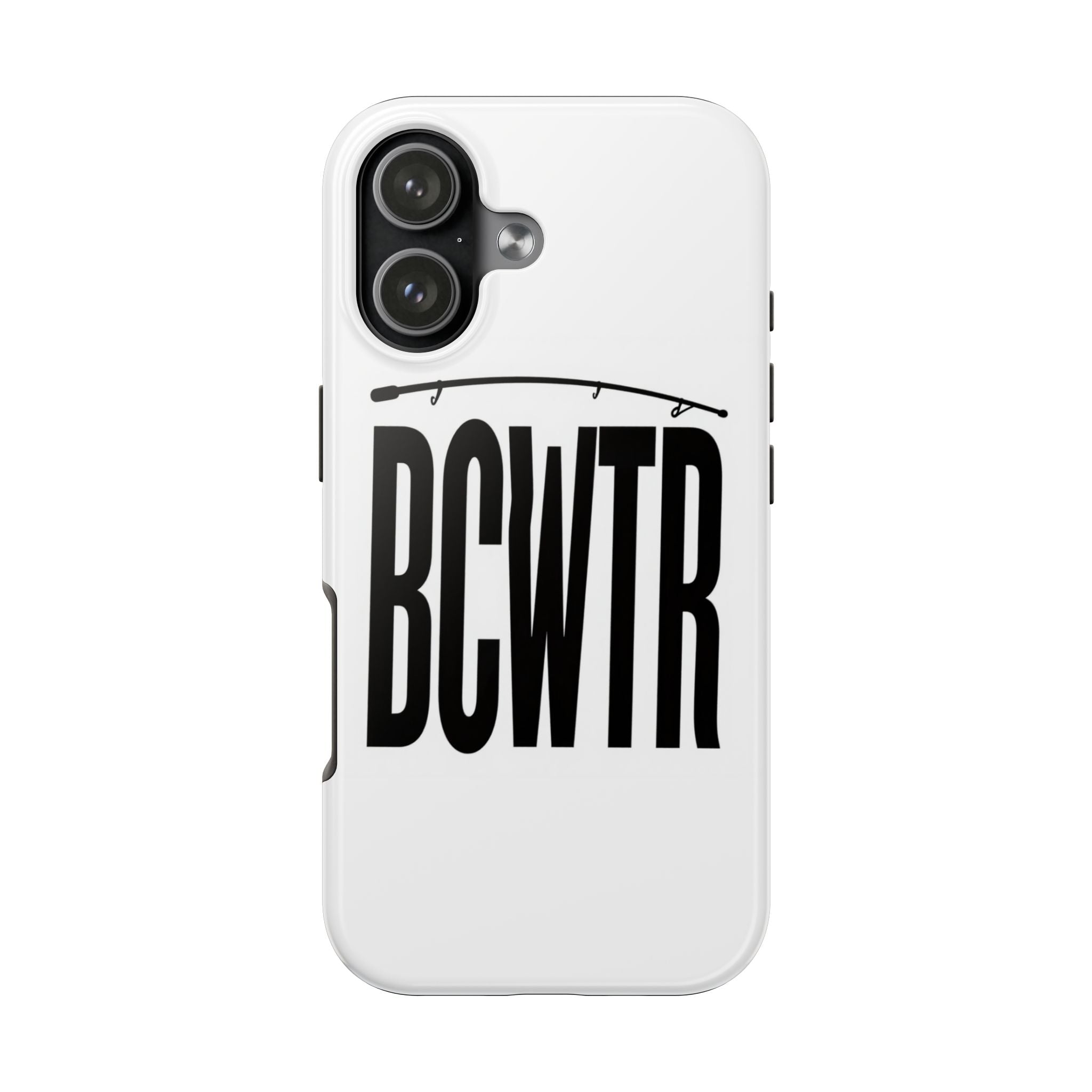 BCWTR Tough Phone Case — Minimal Fishing Logo Protective Cover
