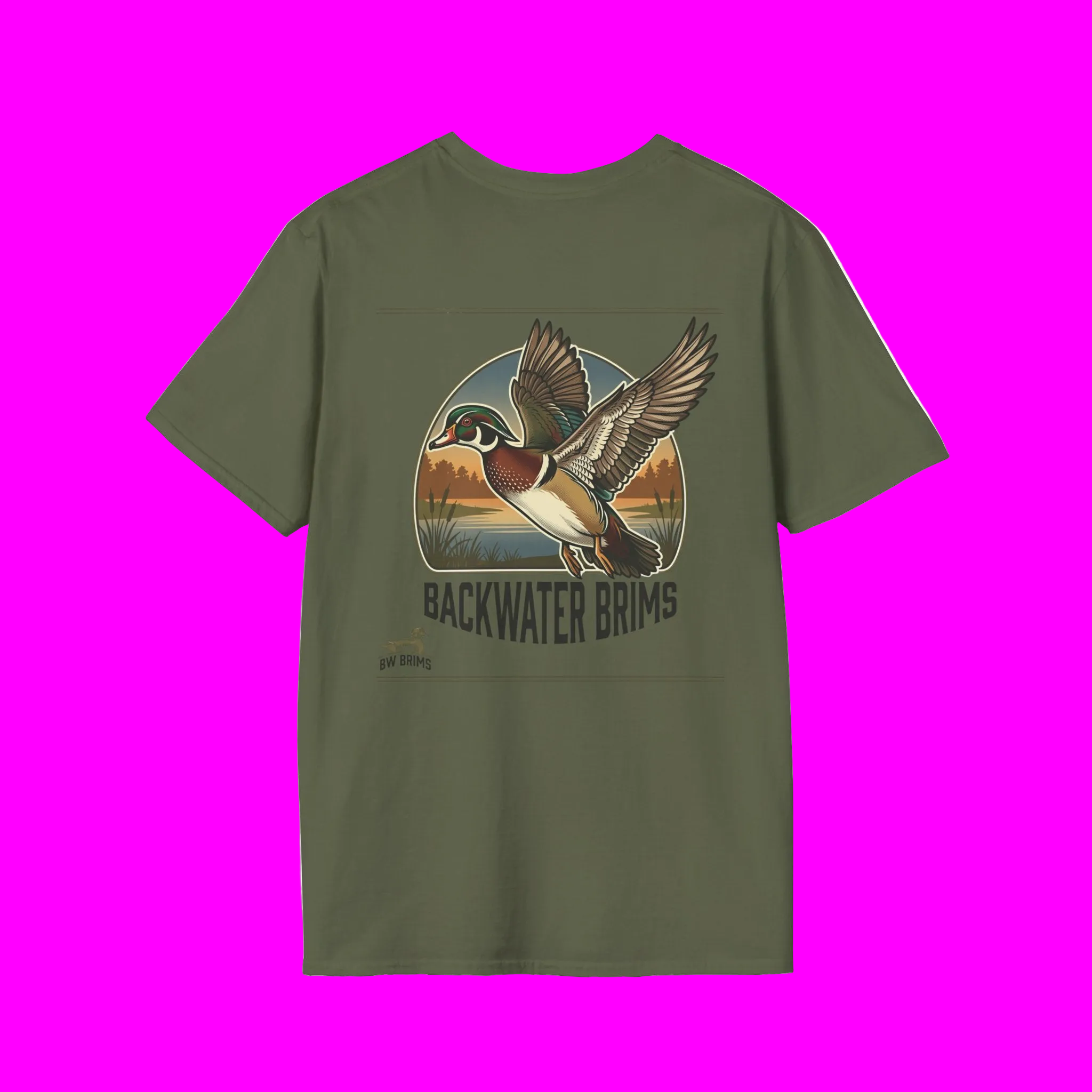 T-Shirt — Backwater Brims Logo Tee